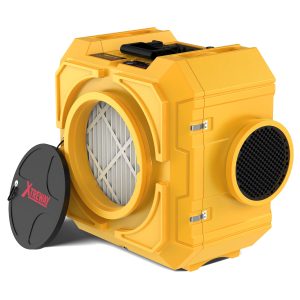 Xtreway Air Scrubber, Water Damage Restoration and Commercial Use 550CFM, Yellow